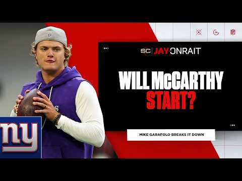 Will J.J. McCarthy start for Giants soon?