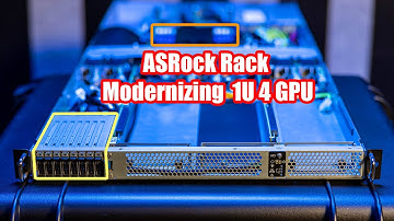 ASRock Rack 1U 4x GPU AMD EPYC Server with EDSFF
