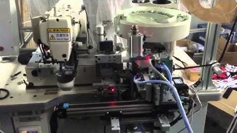 지퍼 auto bartack machine ( full auto )