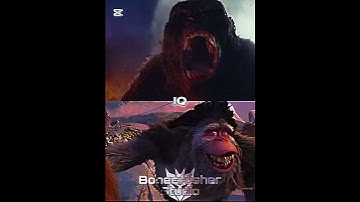 Kong vs Captain Gutt #kongskullisland #iceage #vsbattle #vsedit