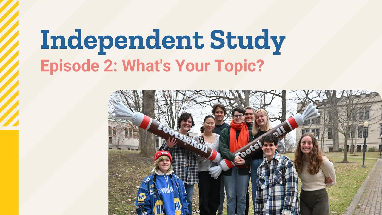What's Yakeria's I.S. Topic? The College of Wooster Independent Study
