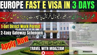 Moldova E Visa 2025: No More Refusals 3-Day Processing for Pakistanis, Indians &amp; Gulf Expats!