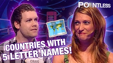 What Countries Have Only Five Letters In Their Name - Geography Challenge | Pointless