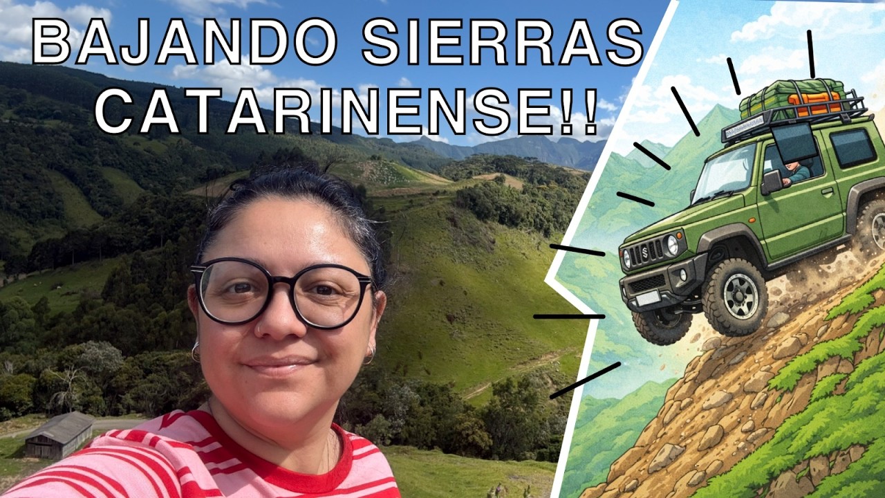 BAJADA COMPLETA SIERRA CATARINENSE EN JIMNY