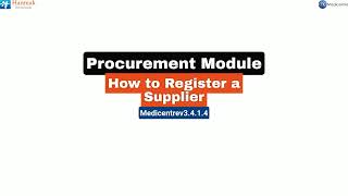 How to Register a Supplier: Get the Right Supplier