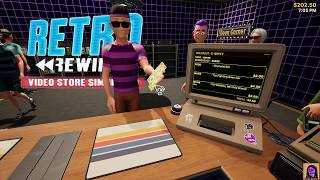 Running a 90s Video Store | PART 2 | Retro Rewind - Video Store Simulator