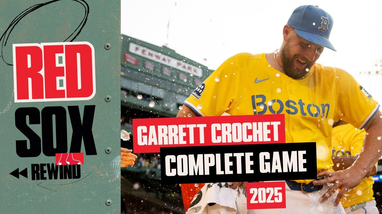 Garrett Crochet's 1st Career COMPLETE GAME Recap | Red Sox Rewind