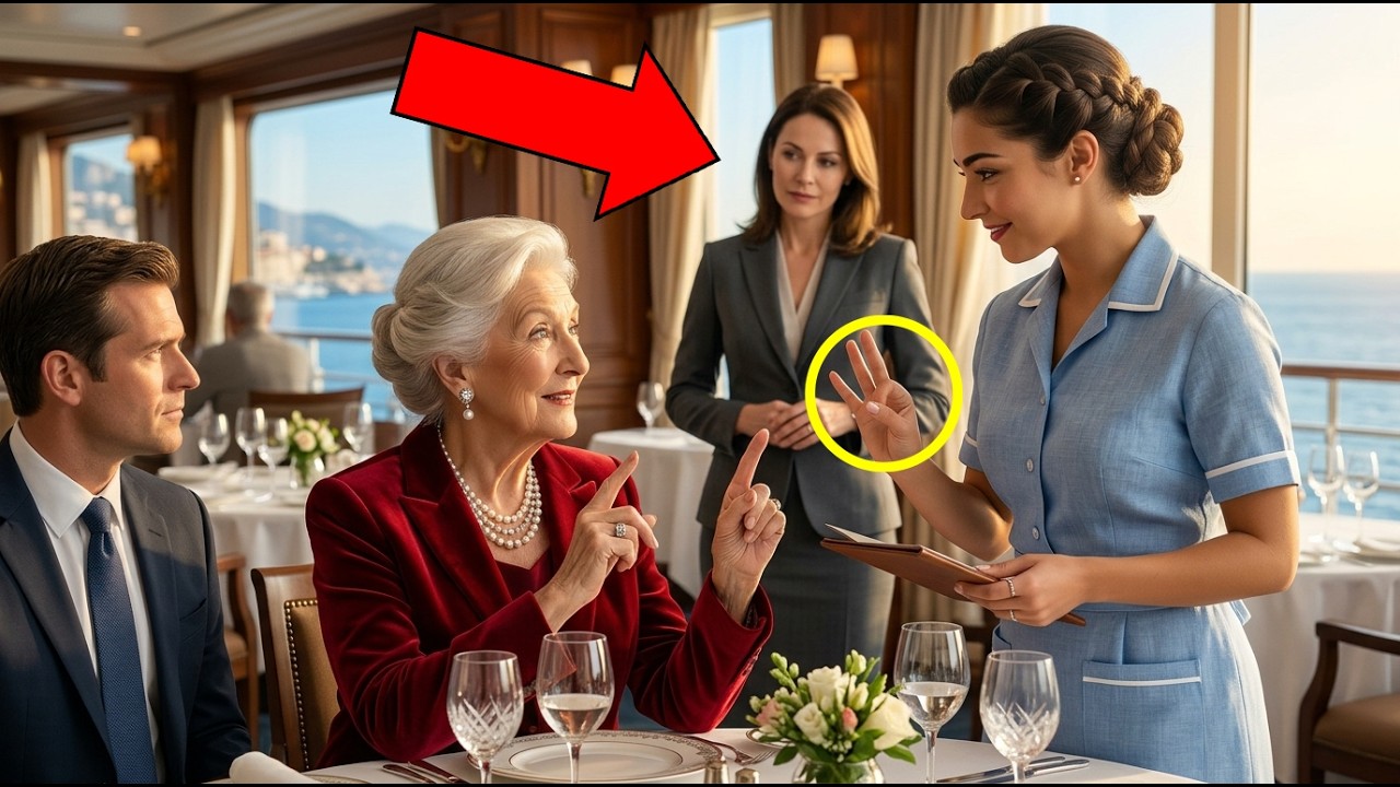 La serveuse parla en langue des signes à la mère du milliardaire… et son directeur comprit trop tard qui il venait d’humilier