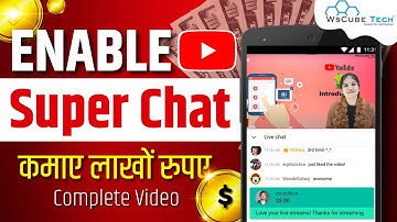 How to Enable YouTube SUPER CHAT & Make Money with YouTube🤑