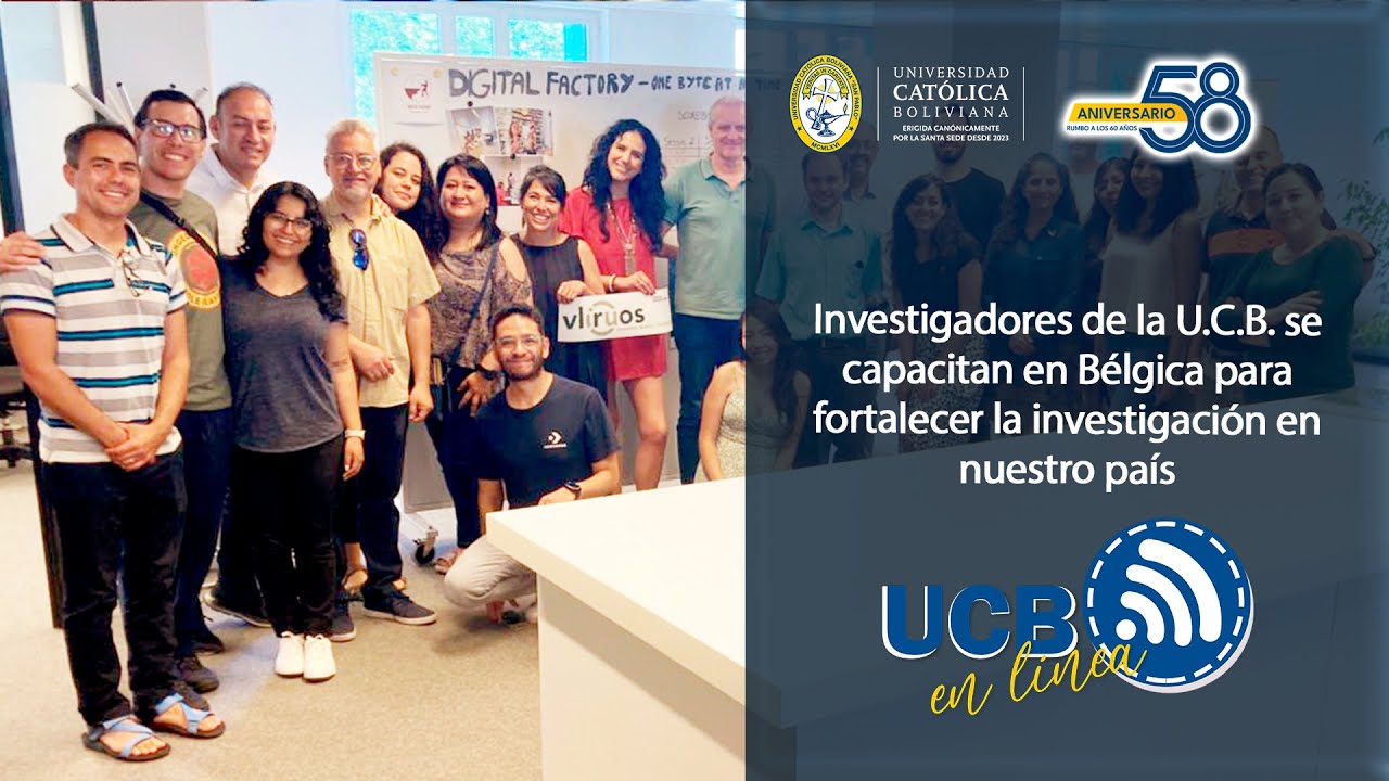 Investigadores de la U.C.B. se capacitan en Bélgica para fortalecer la ...