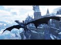 Hogwarts legacy  riding a dragon mount