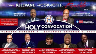 MSFA Holy Convocation Night Four | Bishop Samuel Bacon | Friday, October 7, 2022