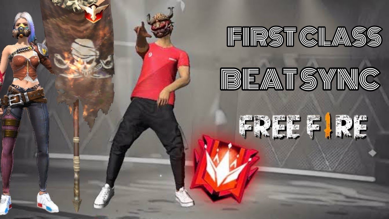 ||FREE FIRE BEAT SYNC ||FIRST CLASS SONG||JATINFF17 🔥🔥🔥