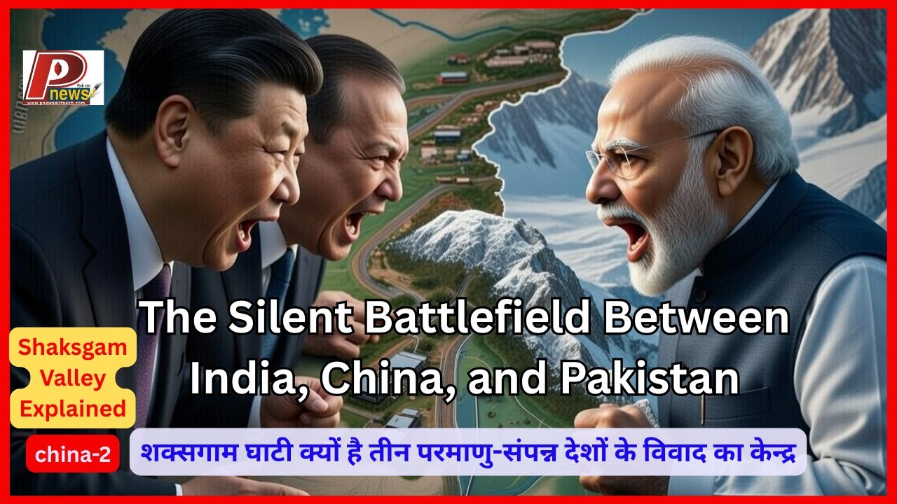 Shaksgam Valley Explained : The Silent Battlefield Between India, China, and Pakistan