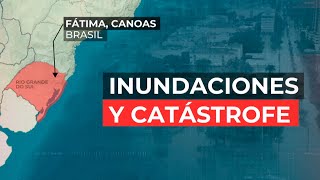 INUNDACIONES EN BRASIL: más de 2 millones de afectados por el temporal que azota Brasil