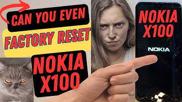 Nokia X100 Factory Reset Hard Reset BAD NEWS *(and a free art show)