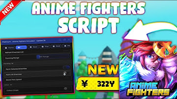 *NEW* Anime Fighters Simulator Script (PASTEBIN 2025) ( AUTOFARM, TELEPORT, FAST EGG)