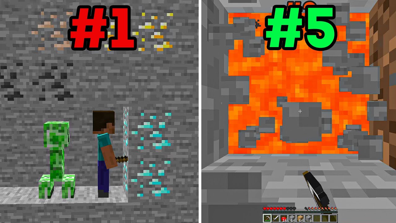 top 5 popular death in minecraft - YouTube