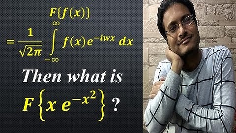 LECTURE 20 # An important problem on FOURIER TRANSFORM