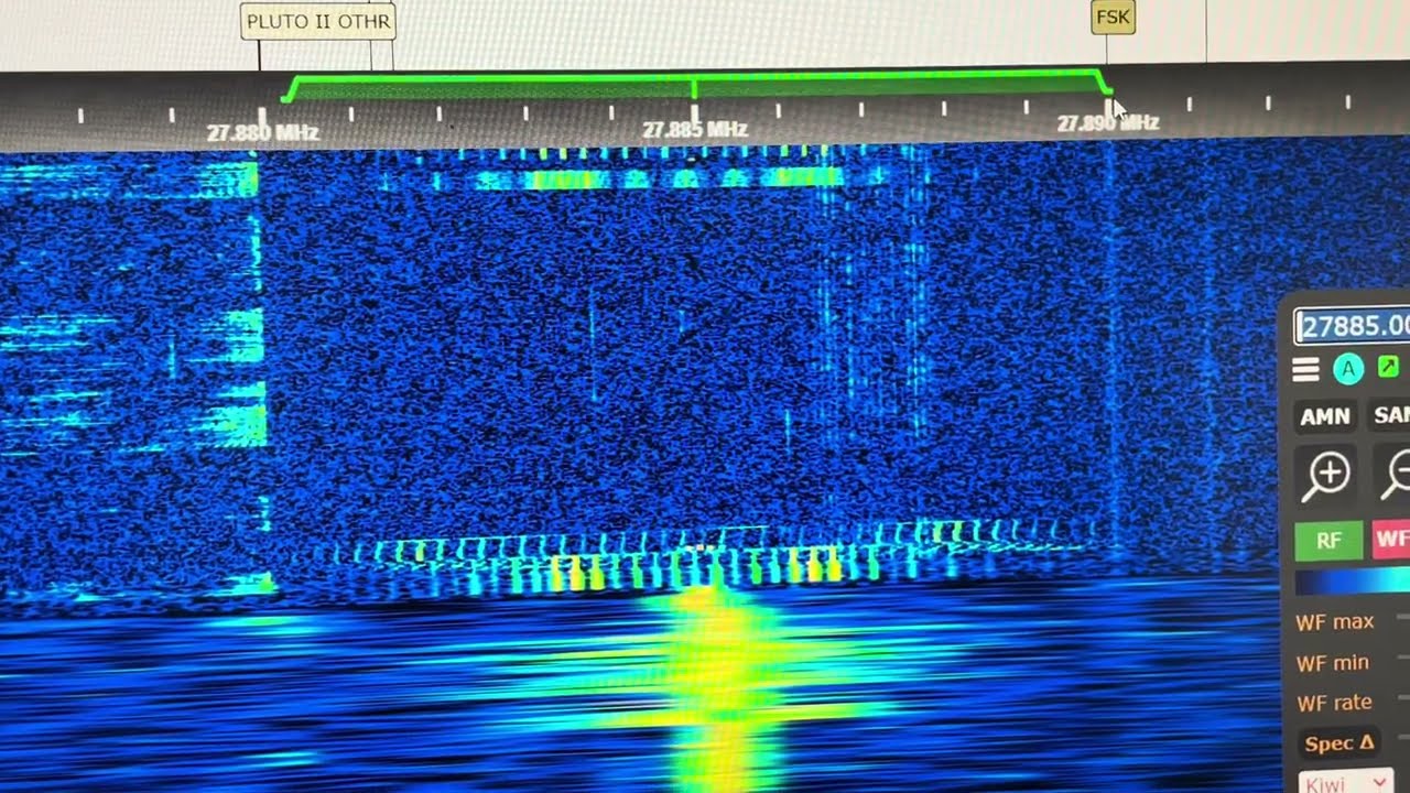 27.885 MHz FM Alert Tones Voice Message + Paging Signals [Part 2] G8JNJ SDR - 27 Feb 2024