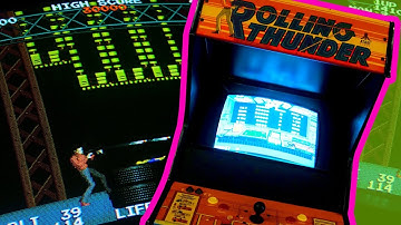 The Incredibly Tough ROLLING THUNDER | Game of the Week (@ Free Play Fort Worth!)