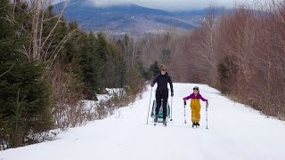 Hundred-Mile Wilderness Family Ski Trek