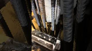 Pour Concrete Column Pump #shorts  #construction #building #civilengineering #concrete #machinery