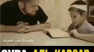 Хабиб Нурмагомедов учит Корану.