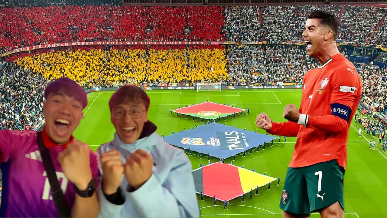 RONALDO SCHIESST DEUTSCHLAND RAUS | STADIONVLOG 🇩🇪🇵🇹