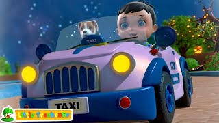 halloween wheels on the taxi rhyme songs for kids by little treehouse