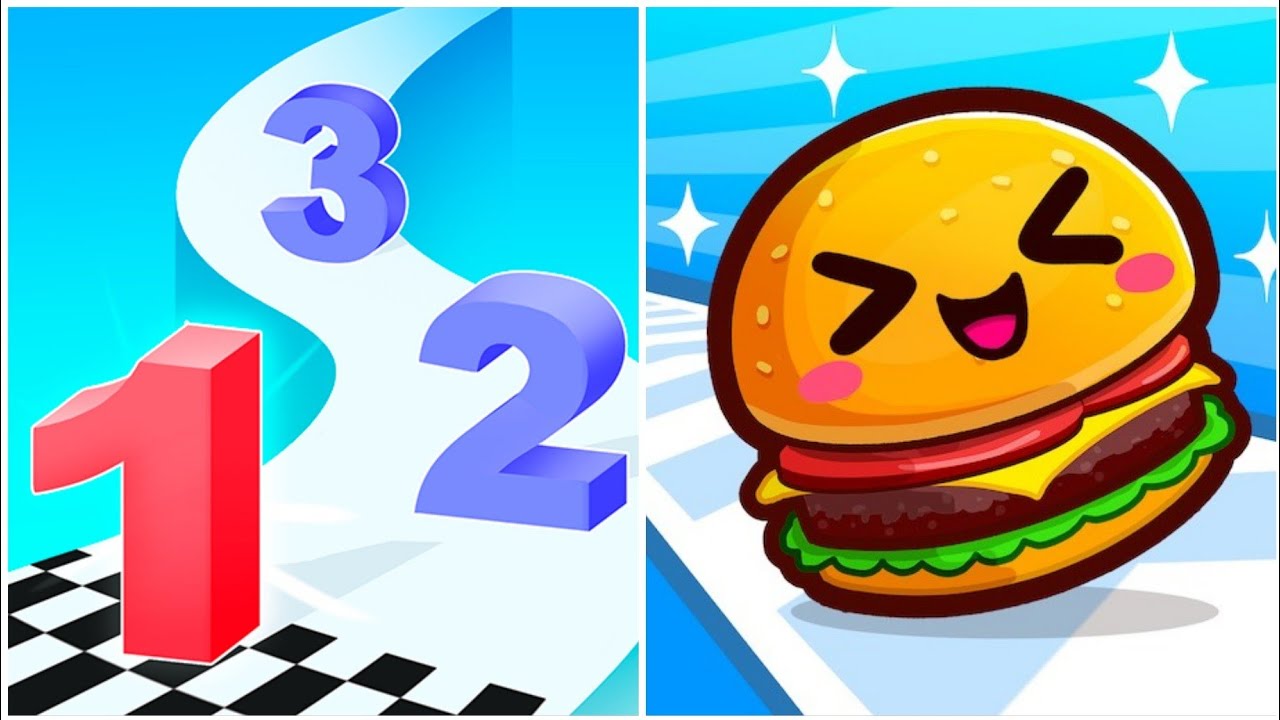 Food Run Vs Number Master Gameplay Walkthrough Satisfying Level Up Max Level! 