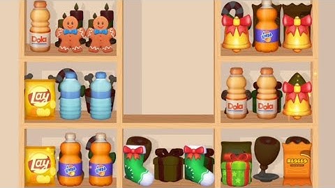 Goods Puzzle Sort Challenge Level 34 Game Walkthrough || Goods Puzzle Sort Match Game