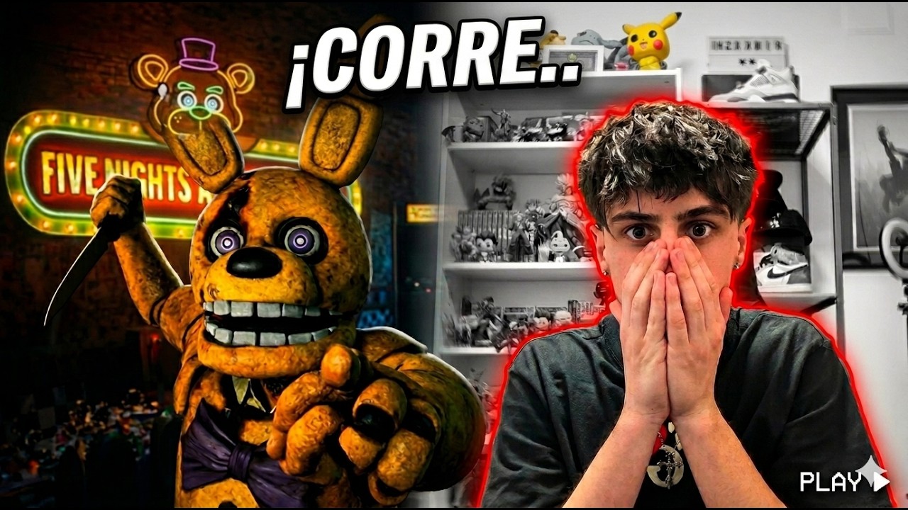 SOBREVIVÍ A UNA NOCHE EN LA PELÍCULA DE FIVE NIGHTS AT FREDDY'S...