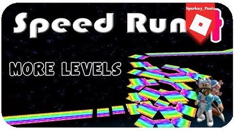 ROBLOX Speed Run 4! (Tips And Tricks + Gameplay) Part 1