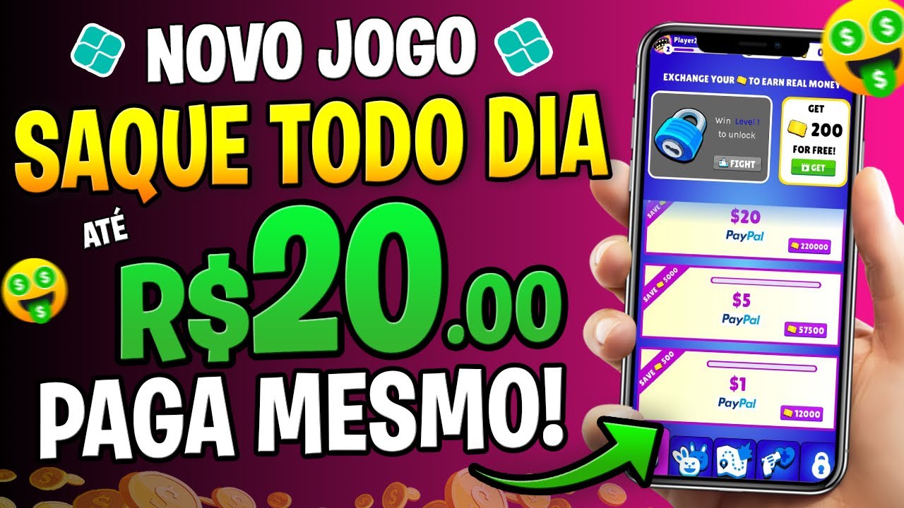 14 jogos que dão dinheiro no PayPal de verdade!