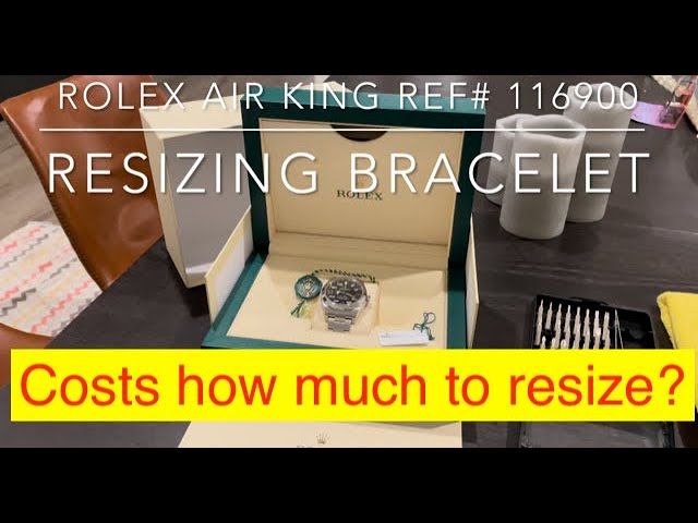Rolex Watch Bracelet Resizing (Screws) - YouTube