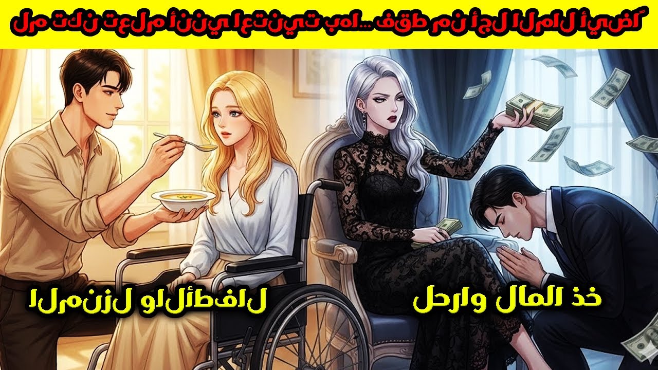 اعتنى بها 3 سنوات وهي مشلولة لكنها أهانته وسمته كلب مطيع😨 | ملخص مانهوا