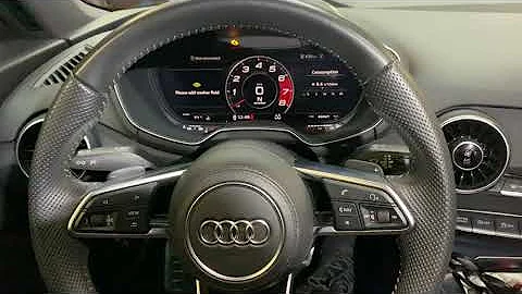 Audi TT 2019 Oil and Inspection reset