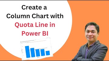 Creating a Column Chart with Quota or Target Line in Power BI