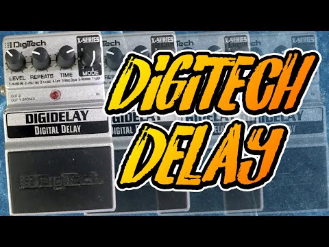 The Digitech Digidelay is Like Having Seven Delay Pedals in One