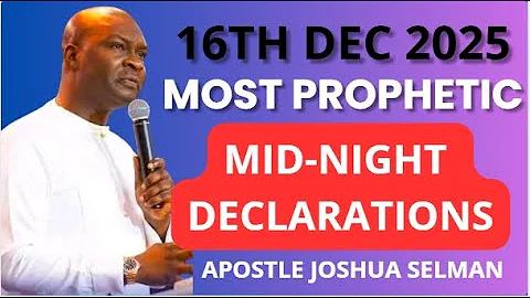 ALL NIGHT PROPHETIC DECLARATION | APOSTLE JOSHUA SELMAN #apostlejoshuaselman  #God #LIVE #shorts
