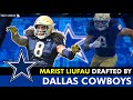 Marist liufau drafted by dallas cowboys in 3rd round  pick 87  instant analysis  grade