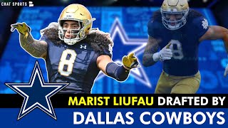 Marist Liufau Drafted By Dallas Cowboys In 3rd Round - Pick #87 | Instant Analysis & Grade