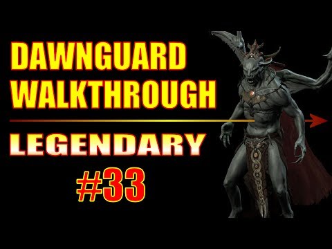 Skyrim Dawnguard Walkthrough - #33, How to Get Through Darkfall Passage EASY (Touching The Sky)