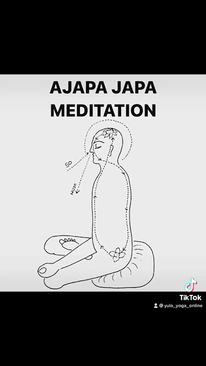 AJAPA JAPA MEDITATION #yulayogaonline #yoga #meditation #mind #reels #yogashorts #stressrelief #fyp