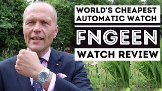 WORLD'S CHEAPEST AUTOMATIC WATCH - FNGEEN SELF-WINDING WATCH REVIEW