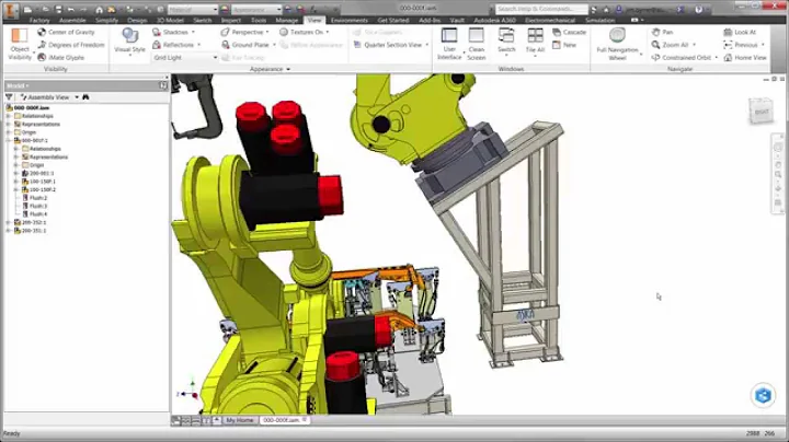 Autodesk Inventor and Nastran InCAD
