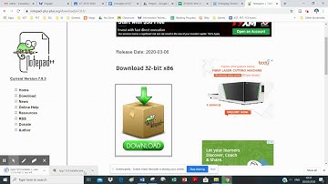 Installing NotePad ++
