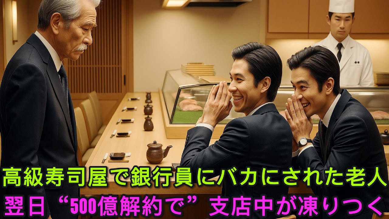 「どうせ数万だろ」と銀行員に馬鹿にされた老人　翌日“通帳100冊・総額500億”解約宣言で銀行が震えた！