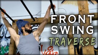 Front Swing Traverse | Monkey Bars | Natural Movement Skill